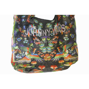 Johny Was Bag Reusable Packable Birds & Floral Shopping Tote